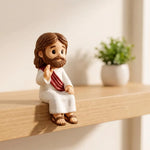 Estatueta Resina Menino Jesus Orando