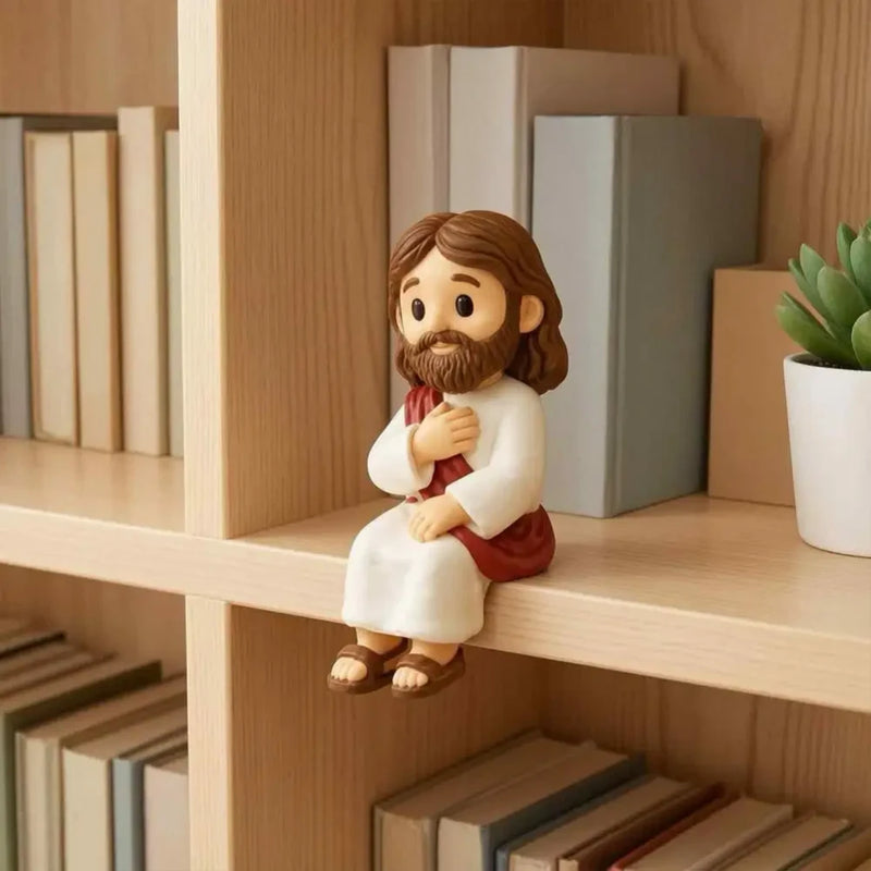 Estatueta Resina Menino Jesus Orando