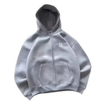 Gefütterter Y2K Oversize Kapuzenpullover