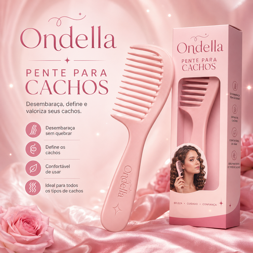 Pente Ondella Para Cachos