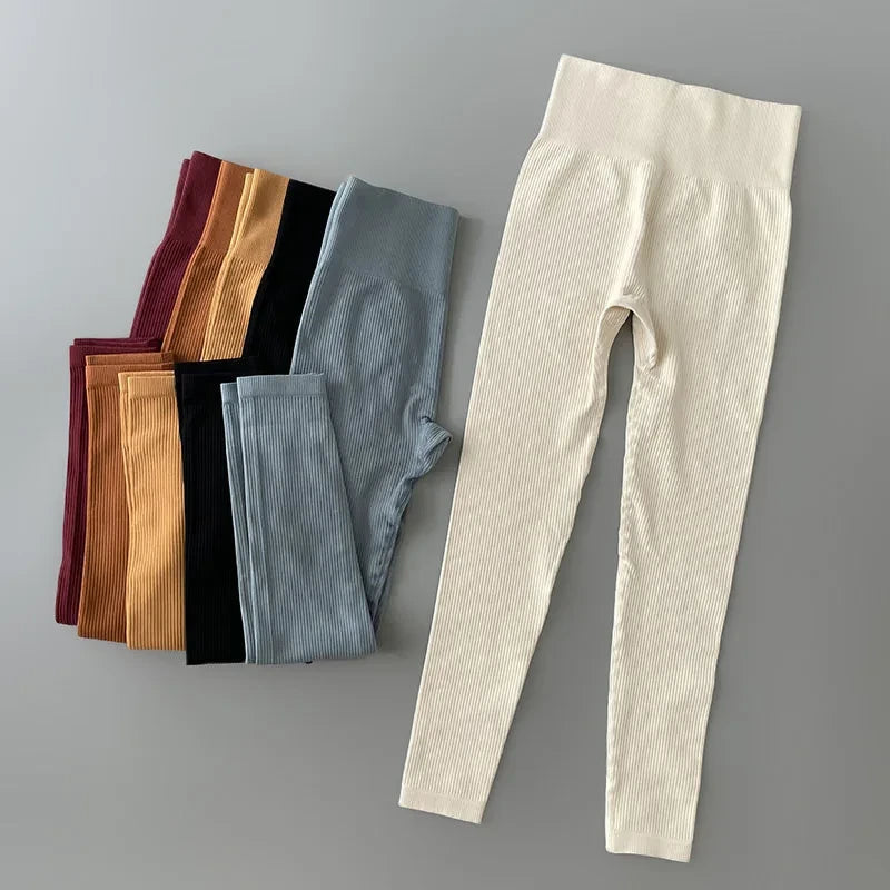 Legging Feminina Canelada de Yoga
